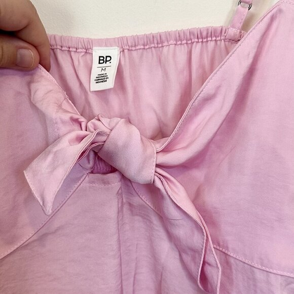 NWT BP by Nordstrom Pink Bow Detail Tank Top - Size: Medium - Picture 4 of 7